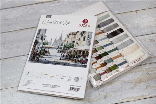 Barcelona Cathedral Cross-Stitch Kit