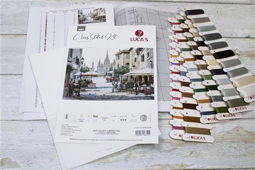 Barcelona Cathedral Cross-Stitch Kit
