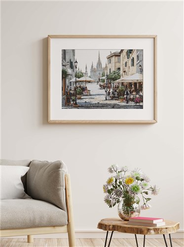 Barcelona Cathedral Cross-Stitch Kit