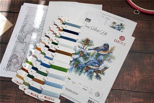 The Birds-Winter Cross-Stitch Kit