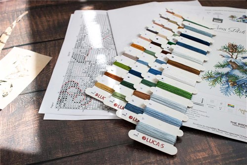The Birds-Winter Cross-Stitch Kit