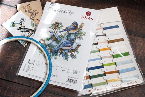 The Birds-Winter Cross-Stitch Kit