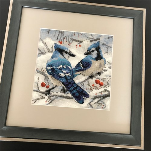 Blue Jays Cross Stitch Kit