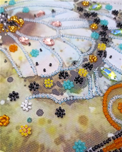 Bead Embroidery Kit Amber Flight