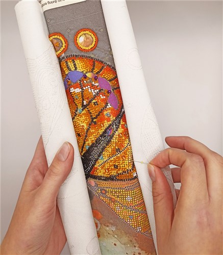 Bead Embroidery Kit Amber Flight