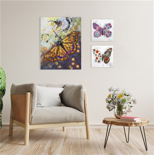 Bead Embroidery Kit Amber Flight