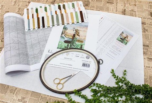 Barn Owl Cross Stitch Kit