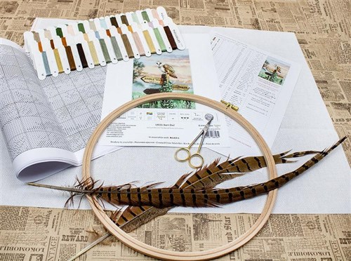 Barn Owl Cross Stitch Kit