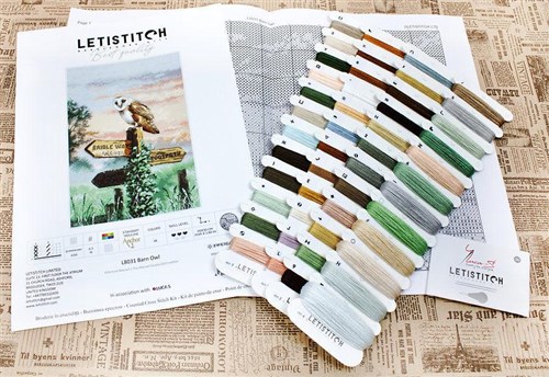 Barn Owl Cross Stitch Kit