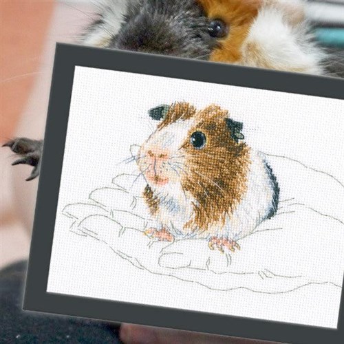 Warmth In Palms Cross Stitch Kit