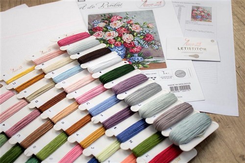 Her Majesty Roses Cross Stitch Kit
