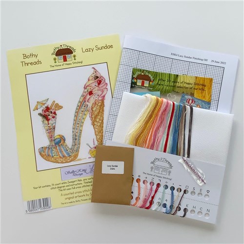 Lazy Sundae Cross Stitch Kit
