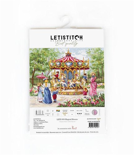 Counted Cross Stitch Kit Magical Horses