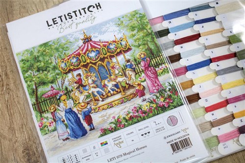 Counted Cross Stitch Kit Magical Horses