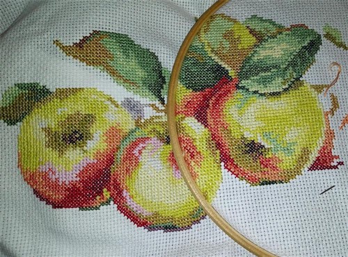 Apples Cross-Stitch Kit