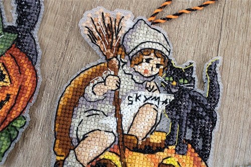 Cross Stitch Kit Halloween Ornaments