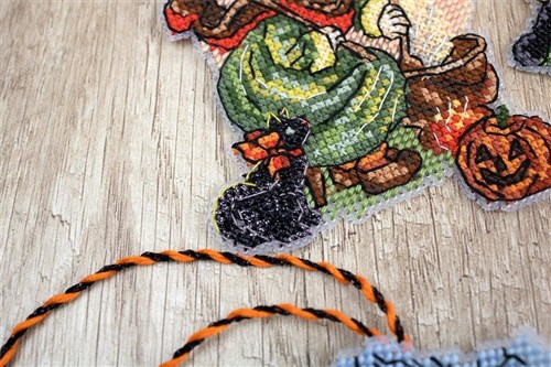 Cross Stitch Kit Halloween Ornaments