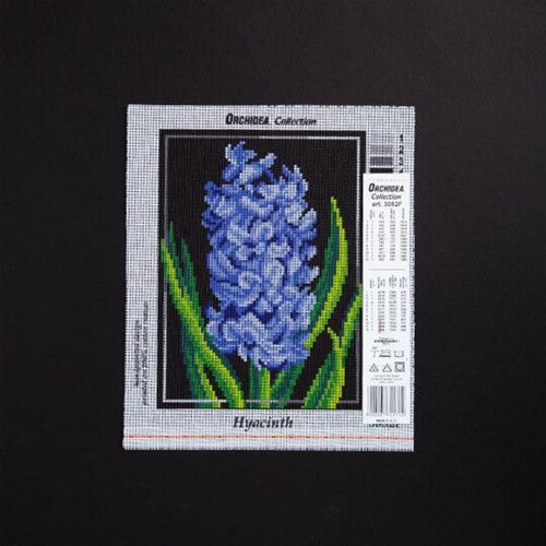 Hyacinth Needlepoint Canvas For Halfstitch W/O Yarn