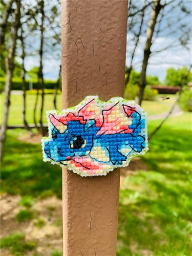 Little Dragons Cross Stitch Kit