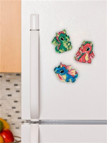 Little Dragons Cross Stitch Kit