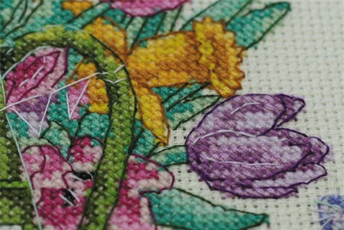 Berry Cupcakes Cross Stitch Kit