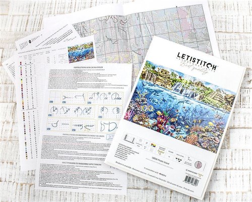 Pirate Island Counted Cross Stitch Kit