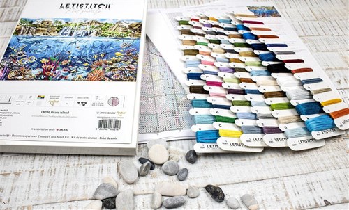 Pirate Island Counted Cross Stitch Kit