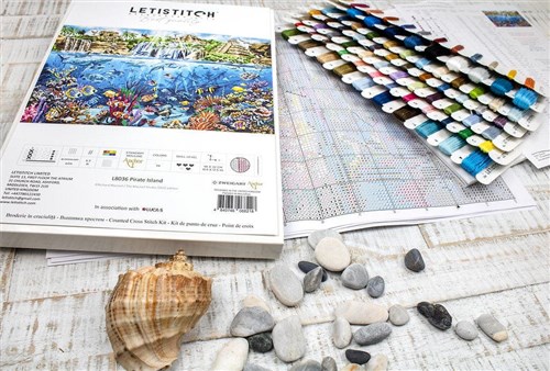Pirate Island Counted Cross Stitch Kit
