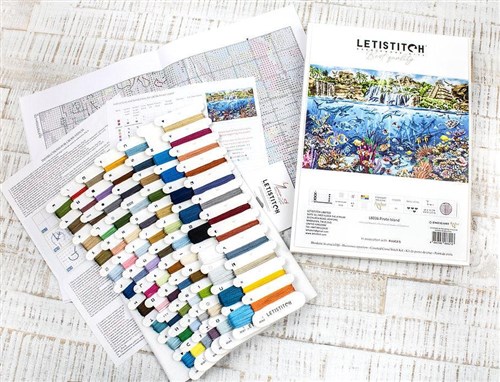 Pirate Island Counted Cross Stitch Kit