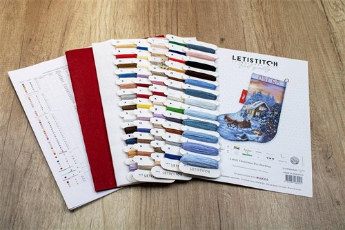 Christmas Eve Stocking Cross Stitch Kit