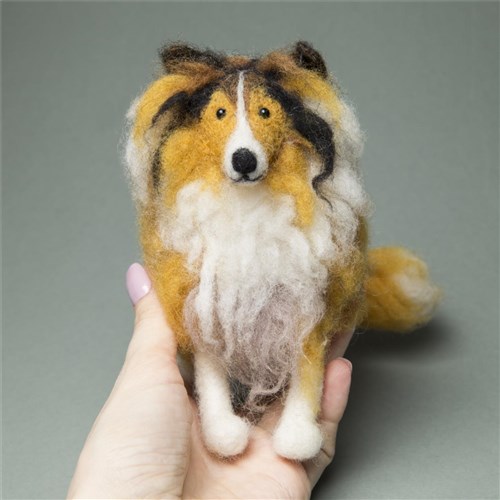 Border Collie Felting Kit