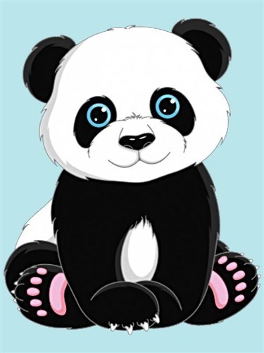 Panda Diamond Painting Kit