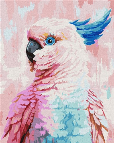 Bright Cockatoo Paint By Numbers Kit