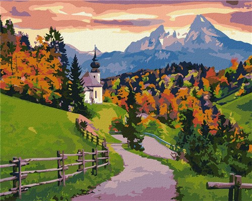 Paint By Numbers Kit Autumn Silence