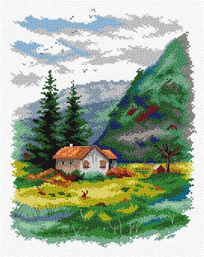 Landscape Cross Stitch Kit