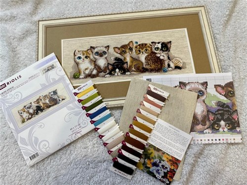 Kittens Cross Stitch Kit