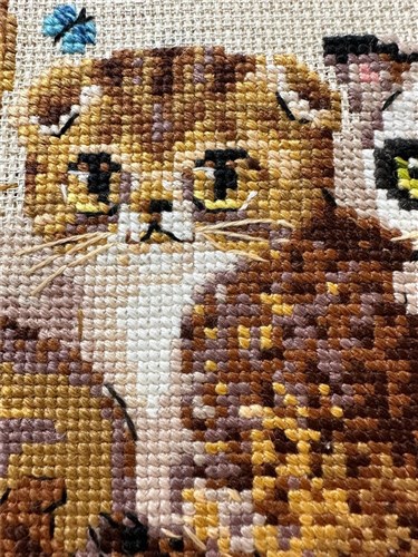 Kittens Cross Stitch Kit