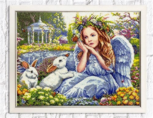Angel In The Garden Diamond Painting Kit