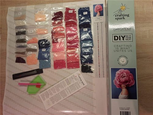 Angel In The Garden Diamond Painting Kit