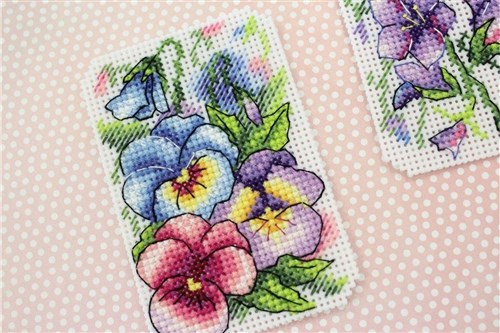 Flower Symphony Plastic Canvas Cross Stitch Kit