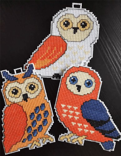 Owls Cross Stitch Kit