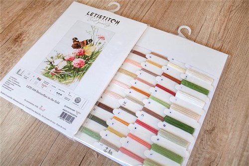 Butterflies In The Field Cross Stitch Kit