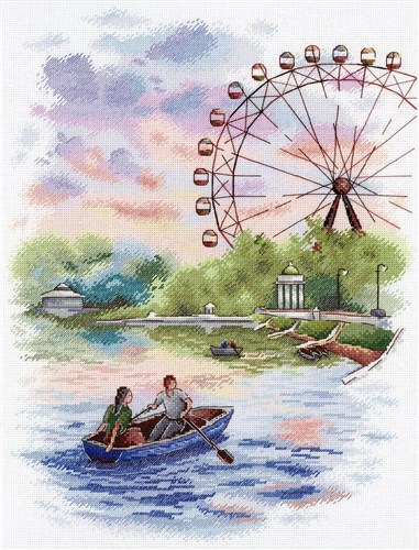 In The Park Cross Stitch Kit