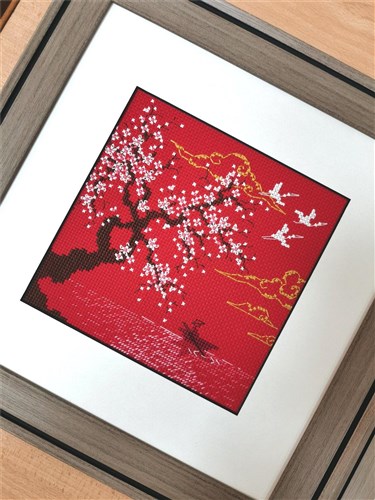 Under Heaven Lake Cross Stitch Kit