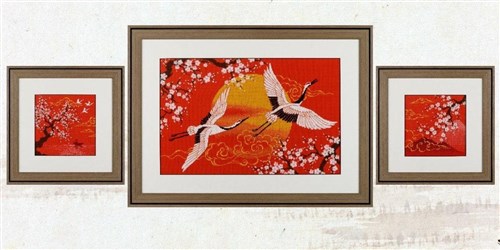 Under Heaven Lake Cross Stitch Kit