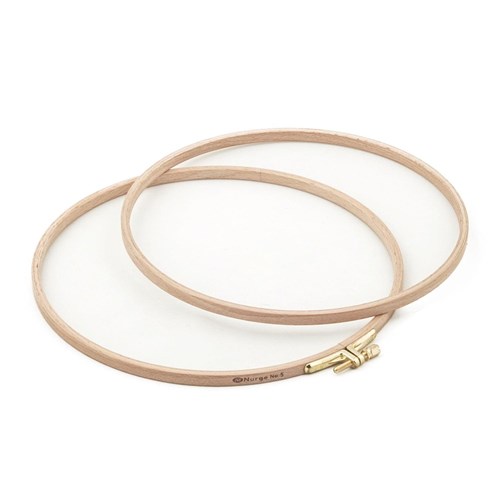 8mm Screwed Wooden Embroidery Hoop Nurge