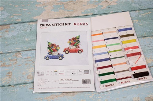 The Gift Car Cross Stitch Kit