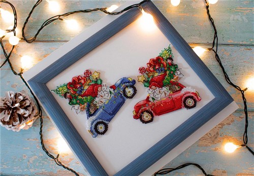 The Gift Car Cross Stitch Kit