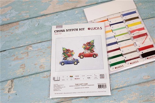 The Gift Car Cross Stitch Kit