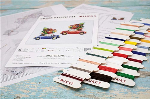 The Gift Car Cross Stitch Kit